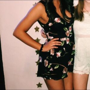 Floral urban romper